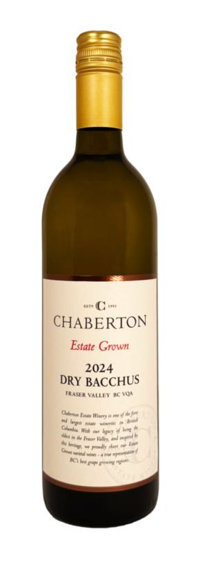 2024 Estate Grown Dry Bacchus Fraser Valley BC VQA