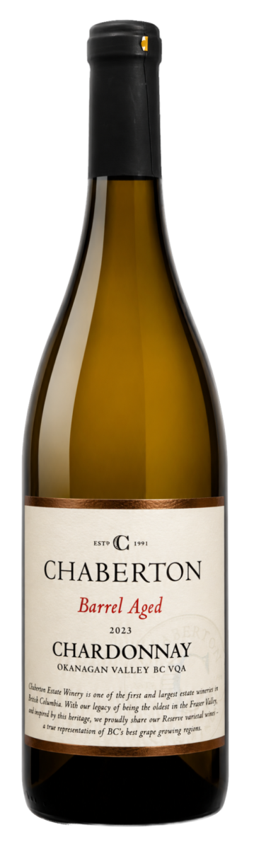 2023 Barrel Aged Chardonnay, Okanagan Valley BC VQA
