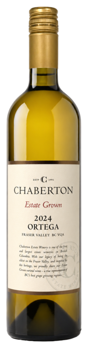 2024 Estate Grown Ortega Fraser Valley BC VQA