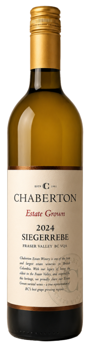 2024 Estate Grown Siegerrebe BC VQA