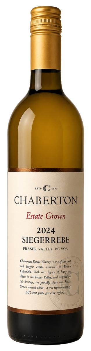 2024 Estate Grown Siegerrebe BC VQA