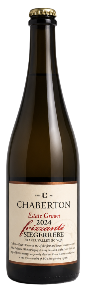 2024 Estate Grown Frizzante Siegerrebe BC VQA