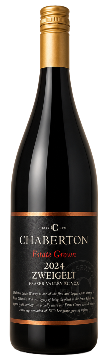 2024 Estate Grown Zweigelt Fraser Valley BC VQA