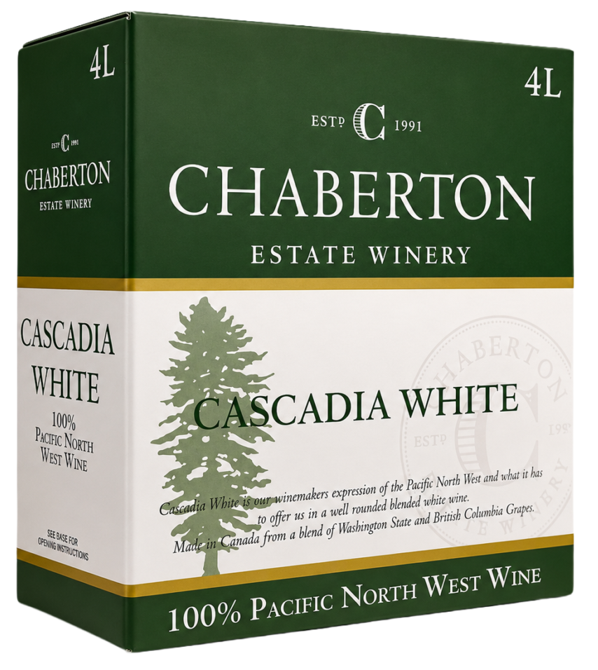 Cascadia White 4 Litre Box