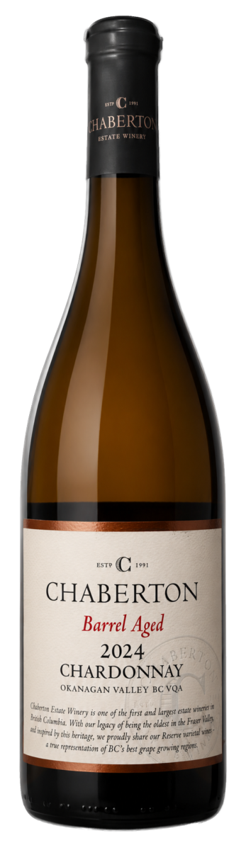 2024 Barrel Aged Chardonnay, Okanagan Valley BC VQA