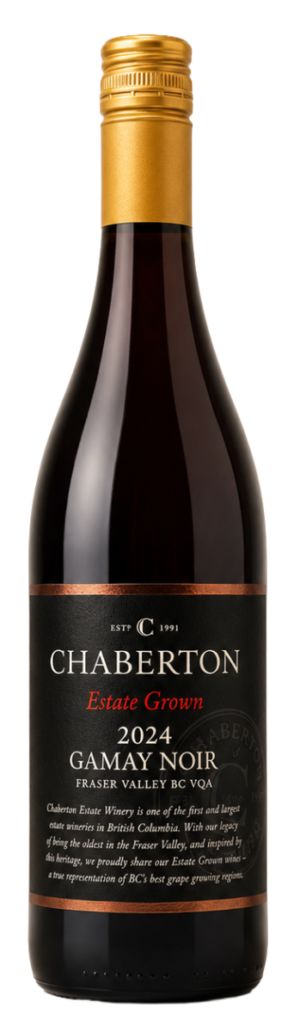 2024 Estate Grown Gamay Noir Fraser Valley BC VQA